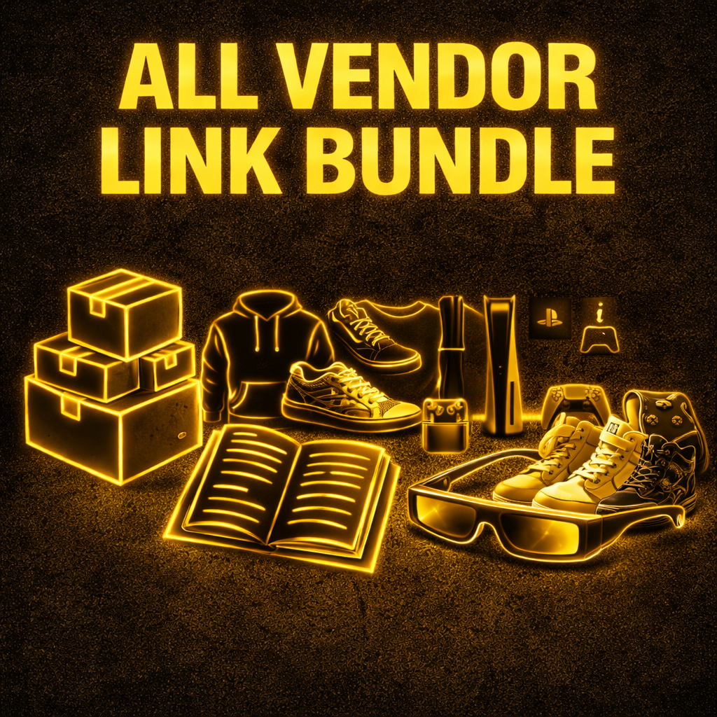 ALL VENDORS LINK BUNDLE