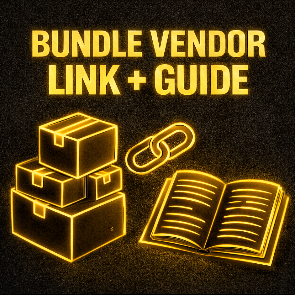 bundle VENDORS + GUIDE